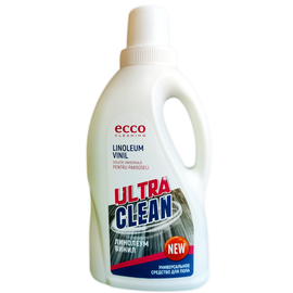 Универсальное моющее средство для пола ULTRA CLEAN, для линолеума и виниловых покрытий, 1 л