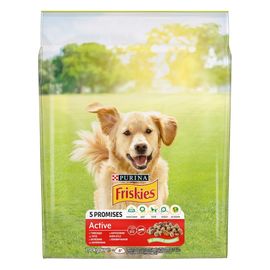 Сухой корм для собак FRISKIES ACTIVE Dog (говядина), 2.4 кг
