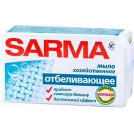 Хозяйственное мыло САРМА, отбеливающее, 140 г