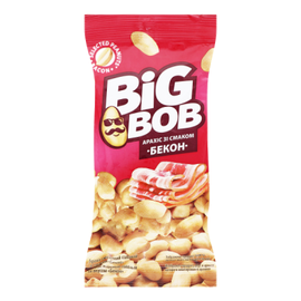 Арахис BigBob, со вкусом бекона, 60 г