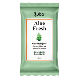 Влажные салфекти LUBA Aloe Fresh 15 шт