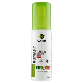 Spray-ul 3 în 1 VACO, impotriva tantarilor, capuselor si mustelor, 100 ml