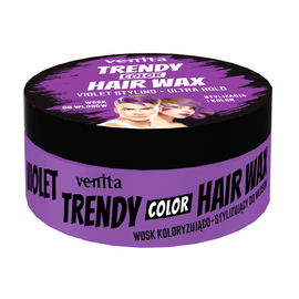 Воск для укладки волос VENITA Trendy Color, фиолетовый, 75 г