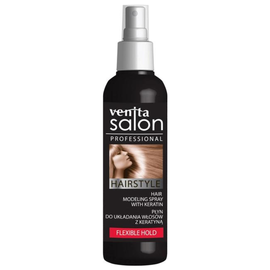 Спрей для укладки Venita Salon Professional Hairstyle Flexible Hold, с кератином, 130 мл