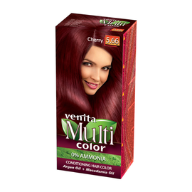 Краска для волос VENITA MultiColor, черешня 5.66, 100 мл