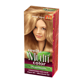 Краска для волос VENITA MultiColor, золотистый блонд 8.3, 100 мл