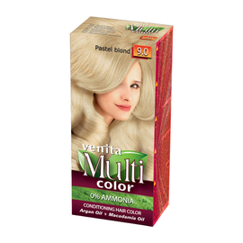 Vopsea pentru par VENITA MultiColor, pastel blond 9.0, 100 ml