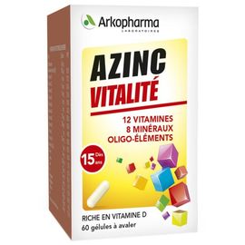 Vitamine AZINC Vitalite, pentru adulti, N60