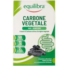Comprimate EQUILIBRA Carbune Activ, vegetal, N50