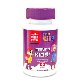 Vitamine ALPEN WELL Kids Immuno+, jeleuri, 3 ani, + N60