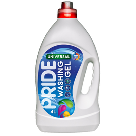 Detergent PRIDE, pentru haine albe si colorate, 4 l