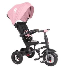 Bicicleta pentru copii QPLAY Rito Rubber Pink