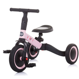 Biciclete fara pedale cu 3 roti 2in1 CHIPOLINO Smarty, roz, TRKSM0204LP