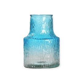 Vaza trasparenta VE12, sticla, 21 cm