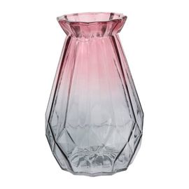 Vaza trasparenta VE70, sticla, 18 cm