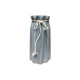 Vaza albа VE191-2, sticla, 30 cm