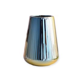 Vaza stralucitoare VE198-1, sticla, 30 cm