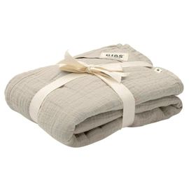 Пеленальное одеяло BIBS Swaddle Sand, муслиновое, 120x120 cm