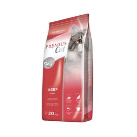 Сухой корм PREMIUS cat Beef, 20 кг