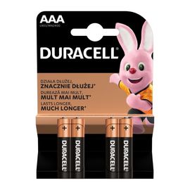 Батарейки DURACELL Basic AAA, 4шт.