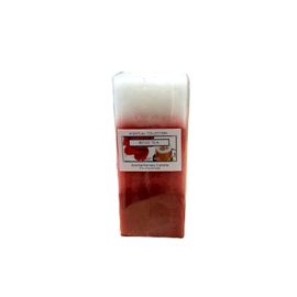 Lumanare parfumata patrat ZH6615XS, alb rosu, 15 cm