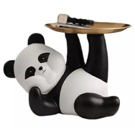 Figurina-suport pentru chei Panda 29 cm, ceramica