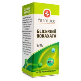 Glixerina boraxata 10%, 25 g