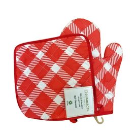 Перчатка и прихватка BUMBACEL Red Diamond, 26x18/20x20 см