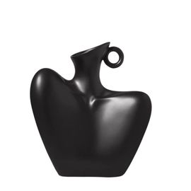 Vaza "Umeri neagra" 21 cm, ceramica