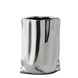 Vaza "Argintie" 23.5 cm, ceramica