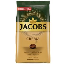 Кофе JACOBS Crema, в зёрнах, 1 кг