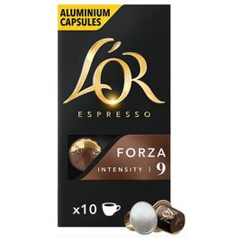 Кофе L'OR Espresso Forza, в капсулах, 10 шт