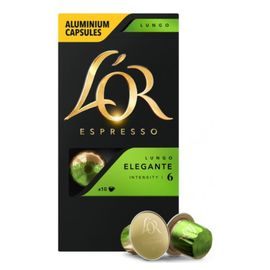 Кофе L'OR Lungo Elegante, в капсулах, 10 шт