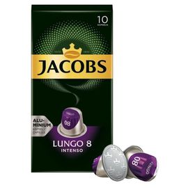 Cafea JACOBS Lungo Intenso, сapsule, 10 buc