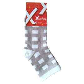 Sosete copii X-BABY int-1, bej, marime 23-26
