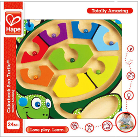Развивающая игрушка HAPE, доска с магнитами «Черепаха»