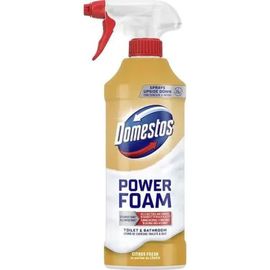 Spuma de curatare DOMESTOS Power Foam Toilet&Bathroom, Citrus Fresh, 435 ml