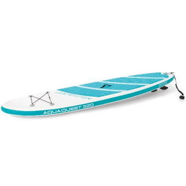 Placa pentru SUP surfing INTEX  Aqua Quest 320, pompa, vasla, geanta, 320 x 81 x 15 cm, pana la 150 kg