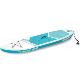 Placa pentru SUP surfing INTEX Aqua Quest 240, pompa, vasla, geanta, 244 x 76 x 13 cm, pana la 90 kg