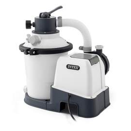 Песочный фильтр-насос INTEX Krystal Clear SX925, резервуар для песка 8.2 кг, производительность 3500 л/час