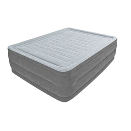 Надувная кровать INTEX Velur Comfort-Plush, встроенный электронасос 220В, 152 х 203 х 56 см, до 272 кг