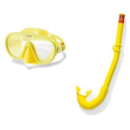 Детский набор INTEX маска и трубка для подводного плавания Искатель приключений, 8+