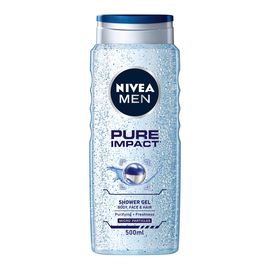 Gel de dus NIVEA Men Pure Impact, 500 ml