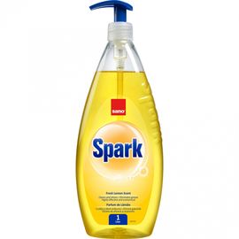 Средство для мытья посуды SANO Spark гель Лимон 1000 мл