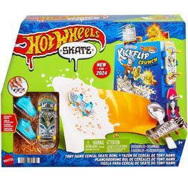 Set de joc HOT WHEELS Fingerboard Tony Hawk Cereal Skate Bowl