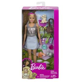 Кукла Barbie и домашние животные MATTEL