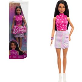 Кукла Barbie MATTEL Модница в радужной юбке