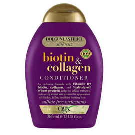 Conditioner OGX, pentru volum, cu biotin collagen, 385 ml