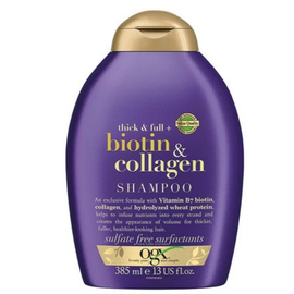 Шампунь OGX, для объема волос, с biotin collagen, 385 мл