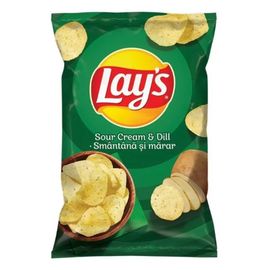 Chips LAY`S Sour Crem&Dill, 125 g